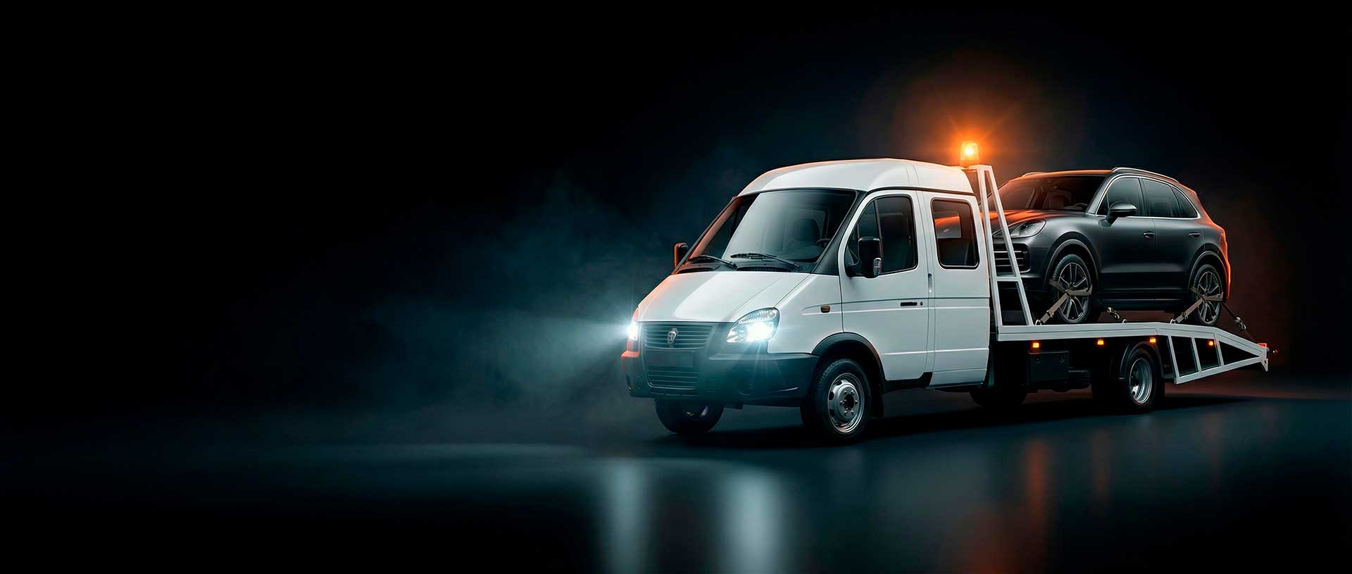 Эвакуатор Газель Фермер с ломаной платформой — быстрая подача по Рязани и области